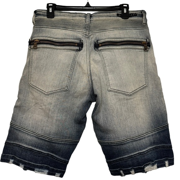 Rockstar Destroyed Denim Shorts size 30 - Picture 2 of 12